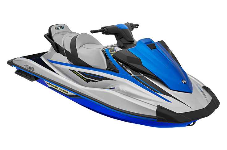 Yamaha VX Cruiser WaveRunner, silver and blue